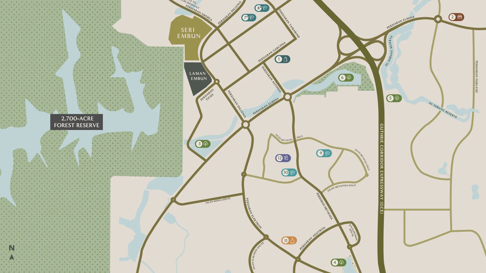 Location Map City of Elmina